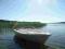 łódź łódka wiosłowo motorowa laminat