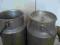 2 aluminiowe kanki
