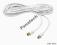 Kabel antenowy RTV 5m. RF Gold 2xEkran THOMSON