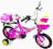 ROWEREK DZIECIĘCY KOŁA 12 RÓŻOWY ROWER AKCESORIA