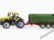SIKU 1855 TRAKTOR JCB Z KONTENEREM CZĘSTOCHOWA