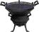Grill żeliwny gril śr. 35,5 cm beczułka ogrodowa