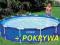 2w1 BASEN OGRODOWY INTEX 366x76 + POKRYWA ŁUKÓW