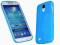 Gel etui niebieski Samsung Galaxy S4 + FoliaGratis
