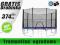 ATESTOWANA TRAMPOLINA 374CM dla DZIECI 12ft 10 LAT