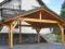 WIATA GARAŻOWA NA 2 AUTA. CARPORT, GARAŻ Z DREWNA.