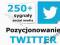 250+ SYGNAŁY SOCIAL MEDIA* pozycjonowanie TWITTER*