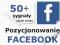 50+ SYGNAŁY SOCIAL* pozycjonowanie FACEBOOK* PL