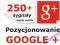250+ SYGNAŁY SEO SOCIAL* pozycjonowanie GOOGLE+ PL