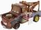 Auta Cars 2 Mattel Waiter Mater1:55 Złomek Kelner