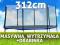 ATEST TRAMPOLINA 312CM OGRODOWA DLA DZIECI wys.24H