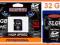 32 GB SDHC KARTA PAMIĘCI - KLASA 10! Full HD!