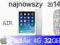 nowy SREBRNY iPad AIR 4G LTE 32GB RETINA A7 wys0ZŁ