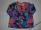 M&amp;S bawełniana bluzeczka tunika w kwiaty 92