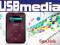 SANDISK SANSA CLIP+ MP3 PLAYER - 8GB BORDOWY - 24h