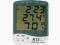 Termometr elektroniczny+higrometr +zegar