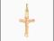 ZŁOTY 585 KRZYŻ * CROSS * KRZYŻYK 1,2cm x 2,2cm