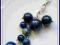 Vintage*wisiorek *lapis lazuli *srebro 925