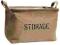 H&amp;M Home KOSZ STORAGE juta 24x25x32 dekoracja