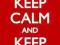 Keep Calm And Keep Out - plakat 61x91,5 cm