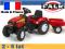 Traktor na pedały Farmer z przyczepą FALK