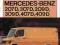 MERCEDES-BENZ 207D 307D 209D 309D 407D 409D