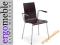 Krzesło LATTE Chrom ARM Atest! KUCHNIA RESTAURACJA