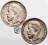 Rosja 50 Kop 1912 EB + 1913 WS lot 2 szt. st.3+