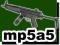 KARABIN ELEKTRYCZNY MP5A5 (D95B) MAGAZYNEK 380 KUL