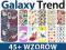 Pokrowiec na / do Samsung Galaxy Trend +2x FOLIA