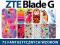 Pokrowiec na / do ZTE Blade G +2x FOLIA