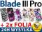 Pokrowiec na / do ZTE Blade 3 III PRO +2x FOLIA