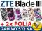 Pokrowiec na / do ZTE Blade 3 III +2x FOLIA