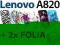 Pokrowiec na / do Lenovo A820 +2x FOLIA