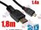 wk784 Kabel HDMI - micro HDMI 1.8m 1.4a 3D 1080p