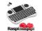 * Klawiatura bezprzewodowa do Raspberry PI BIAŁA *