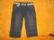 spodnie 3/4  110  stan bdb Denim