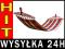 WYTRZYMAŁY HAMAK OGRODOWY 200x80 DREWNIANY DRĄŻEK