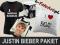 JUSTIN BIEBER KOSZULKA PODUSZKA KUBEK TORBA zestaw