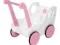 BAYER - PRINCESS WORLD - Drewniany Wózek Pchacz