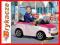 PEG PEREGO Samochód 6V FIAT 500 PINK Na Akumulator