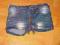 Krótkie jeansowe spodenki
