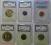 Zestaw 6 monet USA - oceny: PF i MS