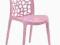KRZESŁO  INSPIROWANE NATURAL RÓŻOWE