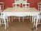 Stół ludwikowski rozkł. 238cm shabby chic po renow