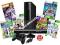 KONSOLA XBOX 360 SLIM 4GB+PAD+KINECT+35GIER