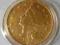 20$ dolarów 1861 - Liberty Head-POZŁACANA