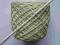 WŁÓCZKA -TASIEMKA  bawełna / akryl  miętowa 47 dkg