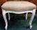 Podnóżek pufa ludwik shabby chic vintage POLECAM!