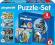 Puzzle 2 x 60 el. + 2 x 100 el. SET - Playmobil